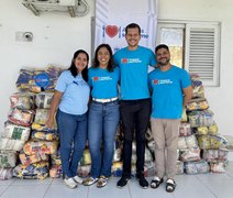 Instituto que fornece atendimentos médicos gratuitos recebe doação do Alagoas Sem Fome