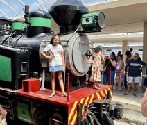 Primeiro passeio do Trem das Crianças leva cultura e alegria a famílias em Maceió