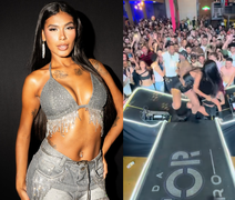 Pocah e bailarinas caem após desabamento de passarela durante show