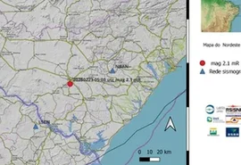 Laboratório Sismológico confirma abalo de magnitude 2,1 em Arapiraca