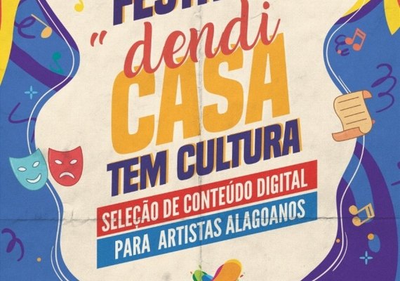 Secult anuncia edital para artistas alagoanos durante o isolamento