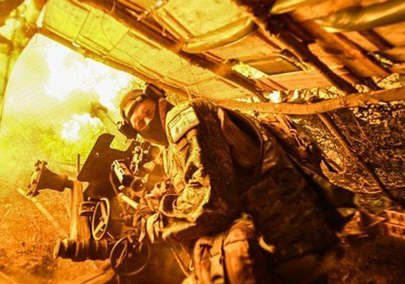 Artilharia russa destrói centro de controle de drones ucraniano em Donetsk