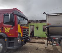 Incêndio atinge depósito de mercadinho no interior de Alagoas