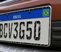 Adeus à taxa: troca da placa Mercosul agora é gratuita em Alagoas