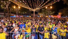 Jogo Brasil x Escócia será exibido em telões no Jaraguá