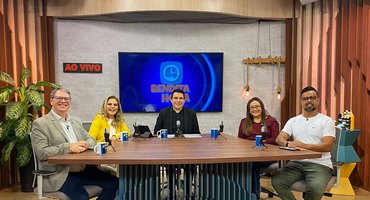 Claudio Gonçalves fala sobre Inteligência Artificial e bem-estar no programa Bendita Hora, da Rede Vida de Televisão