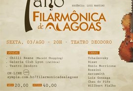 Concerto de aniversário da Filarmônica de Alagoas