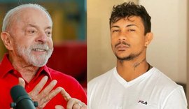 Xamã participa de ato com Lula e destaca trajetória no Bolsa Família