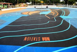 NBA inaugura quadra de basquete nesta segunda (16), em Maceió; veja imagens