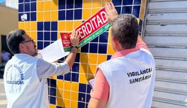 Vigilância Sanitária interdita fábrica de bolos e salgados no Centro de Maceió