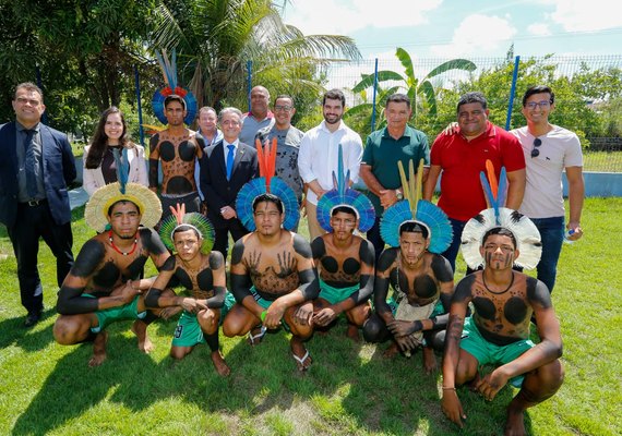 Aldeia Kariri-Xocó, em Porto Real do Colégio, recebe atendimentos da Justiça