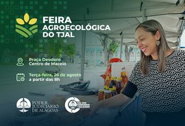 Feira agroecológica é realizada no Centro de Maceió nesta terça-feira (26)