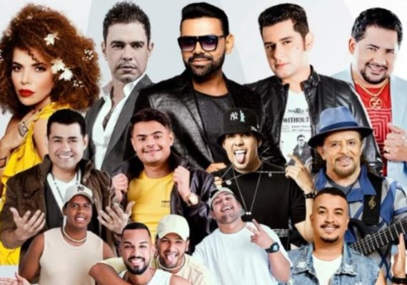 Veja as 12 atrações musicais que prometem agitar o III Festival de Inverno de Palmeira dos Índios