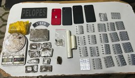 Operações da PM resultam em prisões e apreensão de armas e drogas em Alagoas