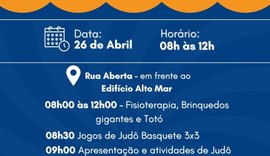 Espaço Semesp promove atividades na orla de Maceió