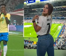 Beijo para Virginia? Comemoração de Vini Jr. após gol viraliza