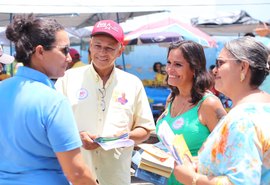 Campanha corpo a corpo de Cícero e Eliane ganha simpatia de milhares de alagoanos