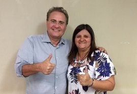 Em reunião com Renan, Ziane Costa define que será candidata a deputada estadual