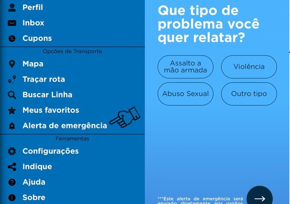 Usuário pode denunciar violência nos ônibus pelo CittaMobi