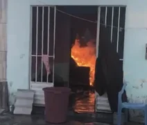 Homem ateia fogo na casa da mãe depois de ser contrariado