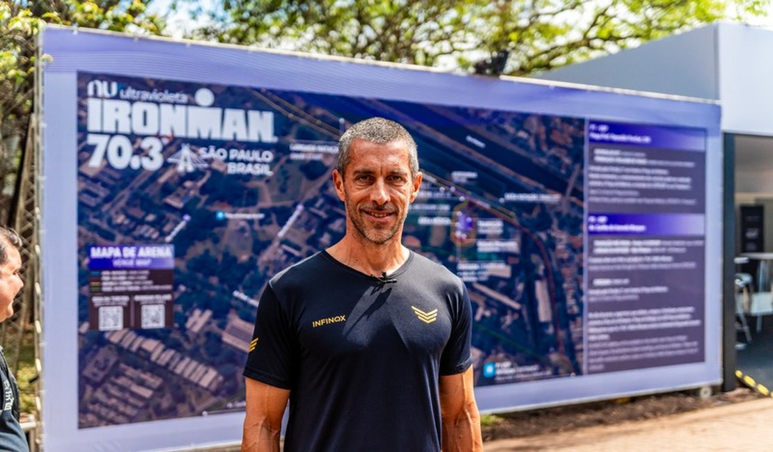 Vinícius Castilho fica em 4º lugar na categoria no Ironman 70.3 São Paulo