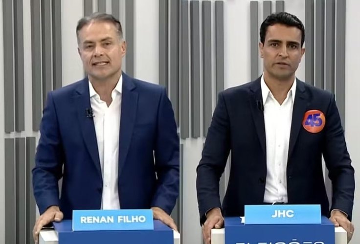 Em debate, Renan Filho aciona bomba do Iprev, e JHC não explica transação com Banco Master