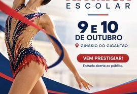 Campeonato Escolar de Ginástica Rítmica movimenta o Gigantão nesta sexta e sábado