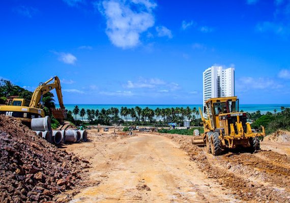 Obras na Ecovia Norte avançam e mais um trecho será asfaltado