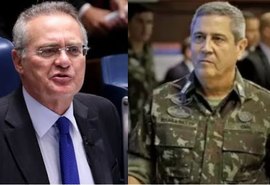 Renan Calheiros pede publicamente demissão de ministro Braga Netto