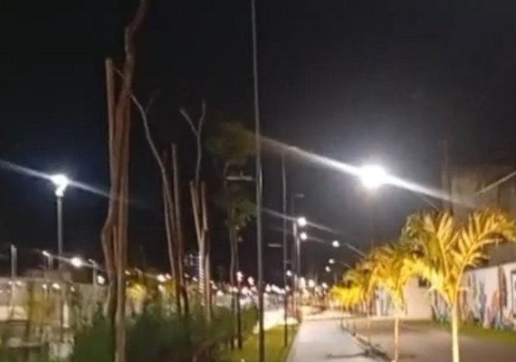 Vandalismo e prejuízo: furto de 400 metros de cabos apaga postes no Renasce Salgadinho