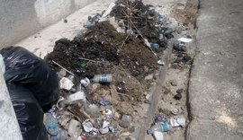 Slum retira quase 4 toneladas de lixo do Centro de Maceió