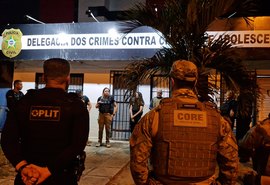 Operação em Alagoas mira acusados de abuso contra menores