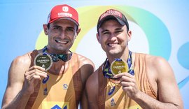 André e George vencem 1ª etapa do Circuito Nacional de Vôlei de Praia