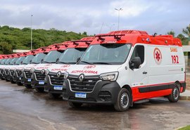 Governador entrega hoje (17), novas ambulâncias para reforçar frota do Samu em Alagoas