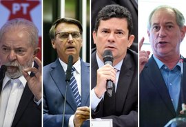 Pesquisa aponta que distância entre Lula e Bolsonaro cai para oito pontos percentuais