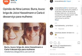 Briga entre Joice Hasselmann e Carla Zambelli é vista como desserviço