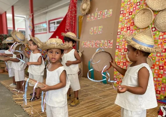 Projeto de educação infantil ganha destaque por valorização a cultura popular em Pão de Açúcar
