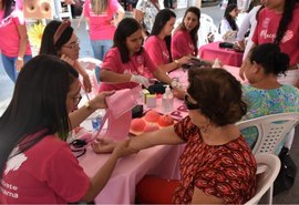 Ação do Maceió Rosa chega às usuárias no Centro de Maceió