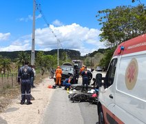 Casal morre após colisão entre caminhonete e moto em Maceió