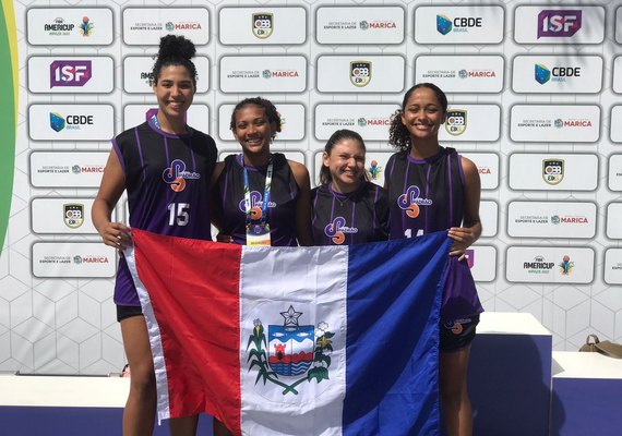 Alagoas comemora excelente participação do basquete 3x3 na seletiva nacional dos Jogos Escolares Mundiais 2022