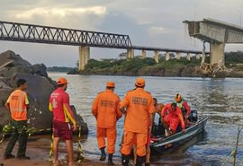 Vídeo mostra momento em que ponte desaba entre Tocantins e Maranhão