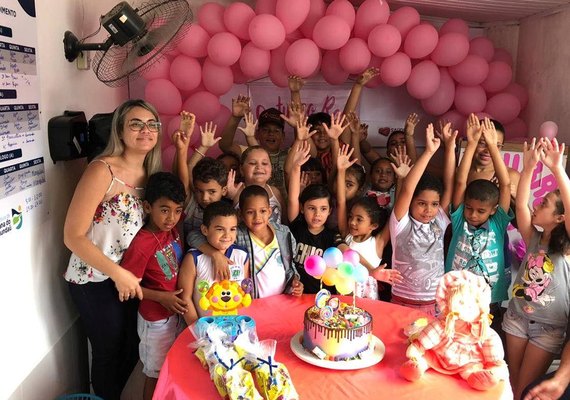 Atividades especiais do mês das crianças acontecem nas Unidades de Saúde de Santana do Mundaú