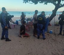 Guarda Municipal prende suspeito de tráfico de drogas na orla de Pajuçara