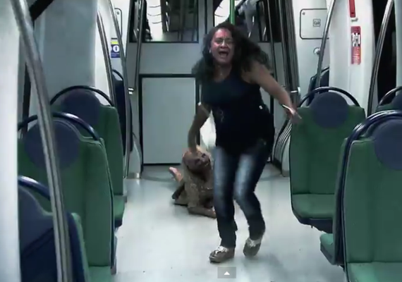 Secretário determina investigação sobre pegadinha no Metrô