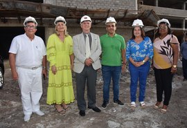 Governador Klever Loureiro visita Pilar e vistoria obras do Hospital do Futuro