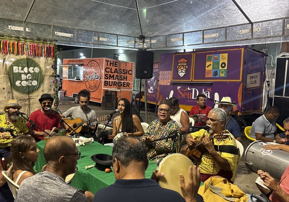 Bloco da Roda de Coco pretende reunir mais de 150 pessoas na segunda de Carnaval