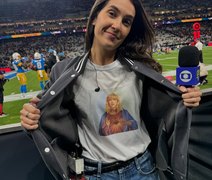 Jornalista da Globo vira alvo de moção por camiseta de Taylor Swift