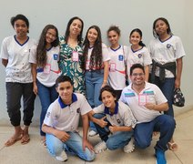 Escolas estaduais participam do lançamento do Projeto Meninas Olímpicas