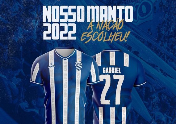 Modelo montado por torcedor será nova camisa do CSA em 2022