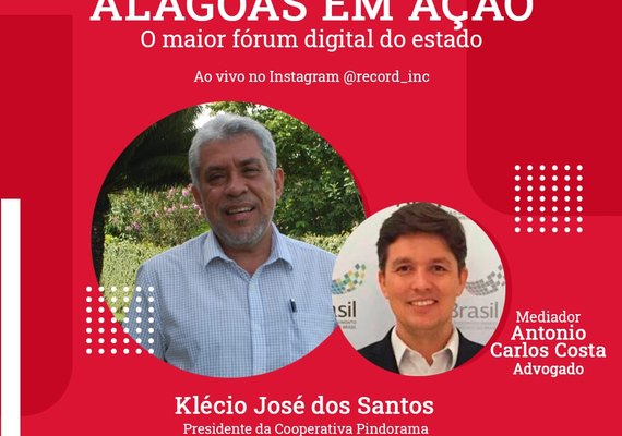 Presidente de Pindorama faz palestra em fórum digital nesta quarta